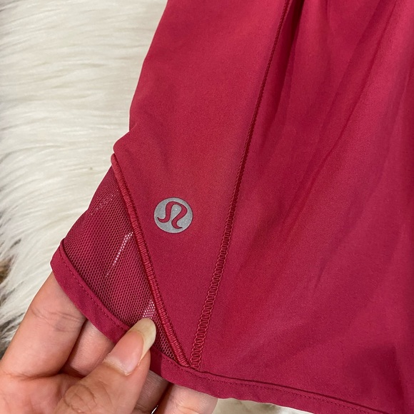 Lululemon Hotty Hot Short II *2.5"- Violet Red - Picture 8 of 10